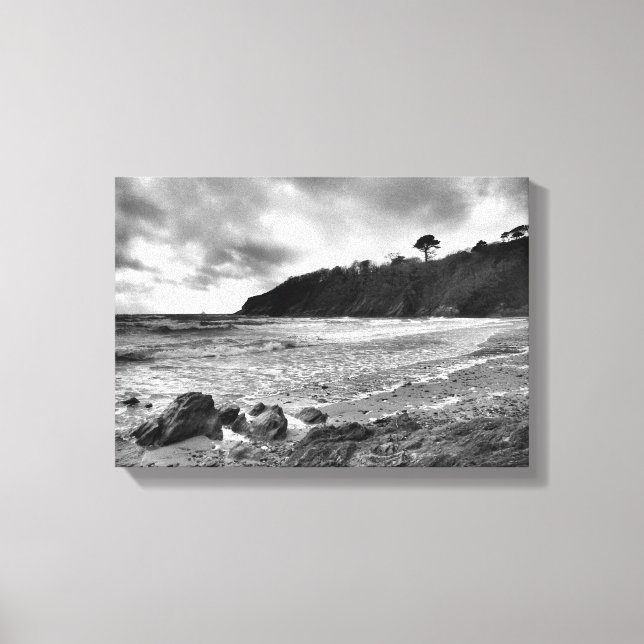 Porthluney Cove Leinwanddruck (Vorderseite)