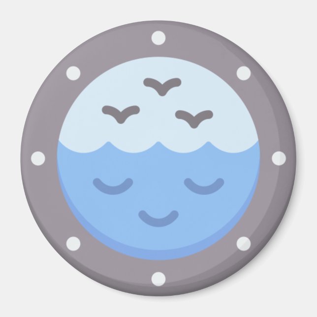Porthole Magnet (Vorne)