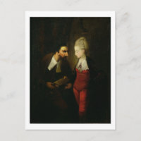 Portia und Shylock von 'Der Händler von Venedig' A