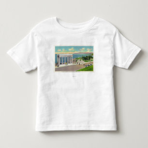 Portico über Plymouth Rock-Ansicht von Plymouth Kleinkind T-shirt