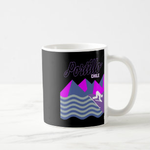 Portillo Chile Südamerika Skigebiet Snowboardi Kaffeetasse