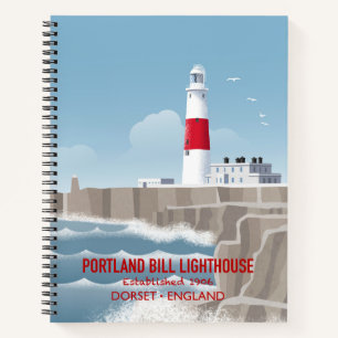 Portland Bill Leuchtturm Notizbuch