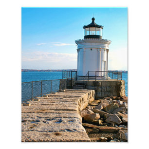 Portland Breakwater Lighthouse, Maine Foto Print
