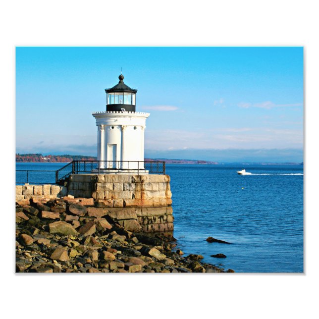 Portland Breakwater Lighthouse, Maine Photo (Devant)