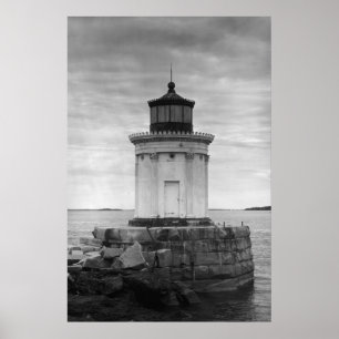 Portland Breakwater Lighthouse Poster