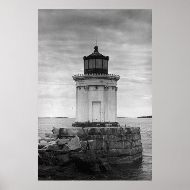 Portland Breakwater Lighthouse Poster (Vorne)