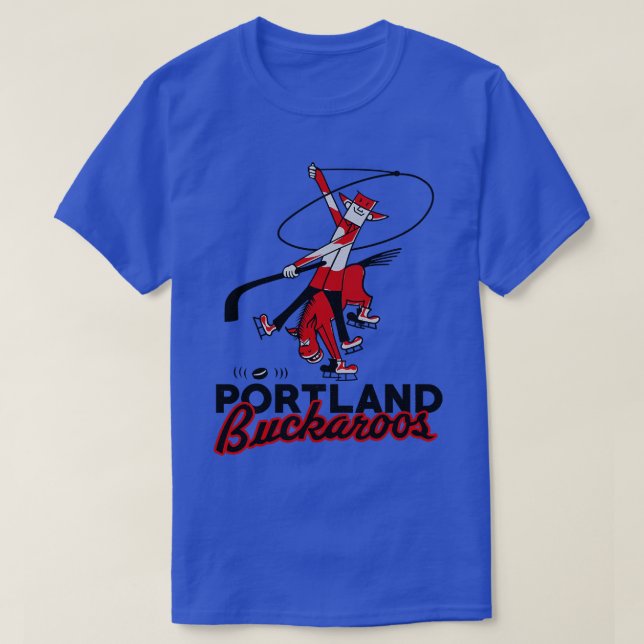 Portland Buckaroos 1969 T-Shirt (Design vorne)