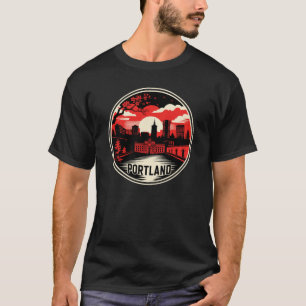 Portland City Oregon USA T-Shirt