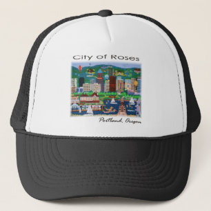 Portland~ Die Stadt der Rose Truckerkappe