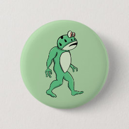 Portland frog sasquatch button