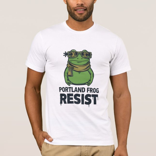 Portland Frog T-Shirt (Vorderseite)