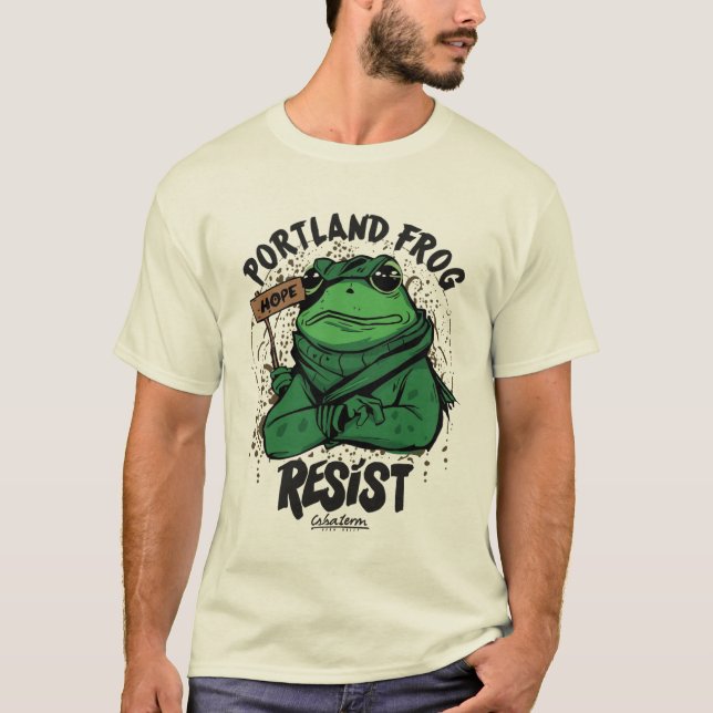 Portland Frog T-Shirt (Vorderseite)