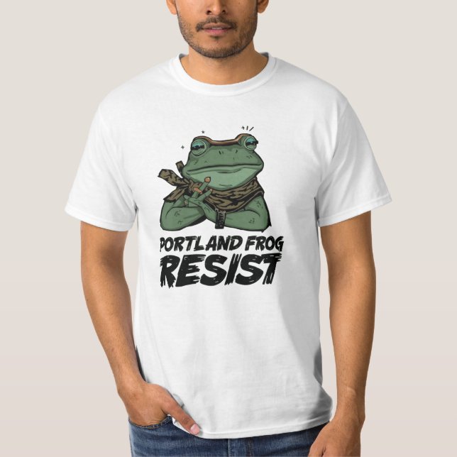 Portland Frog T-Shirt (Vorderseite)