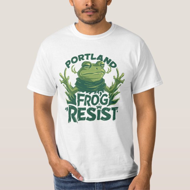 Portland Frog T-Shirt (Vorderseite)