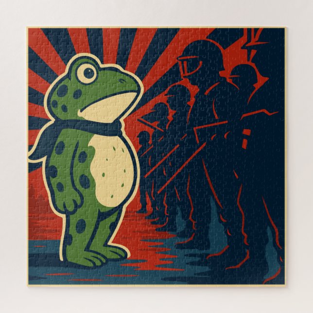 Portland Frosch Protest (Vertikal)