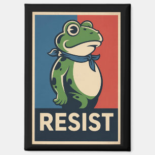 Portland Frosch Protest Anti Eis Widerstand Ich st Magnet