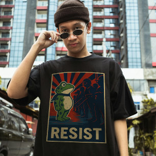 Portland Frosch Protest T-Shirt
