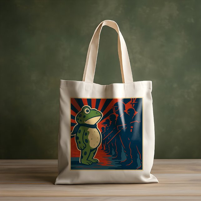 Portland Frosch Protest Tragetasche (Von Creator hochgeladen)