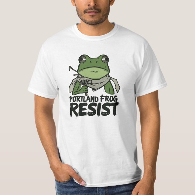 Portland Frosch T-Shirt (Vorderseite)
