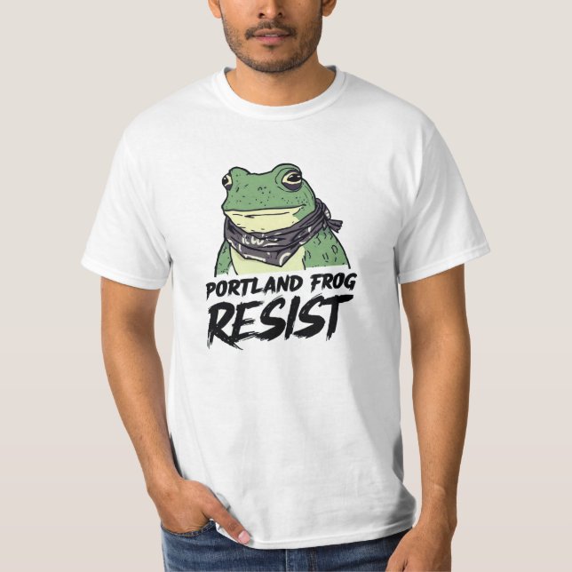 Portland Frosch T-Shirt (Vorderseite)