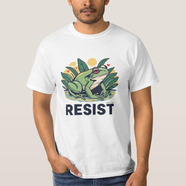 Portland Frosch T-Shirt (Vorderseite)
