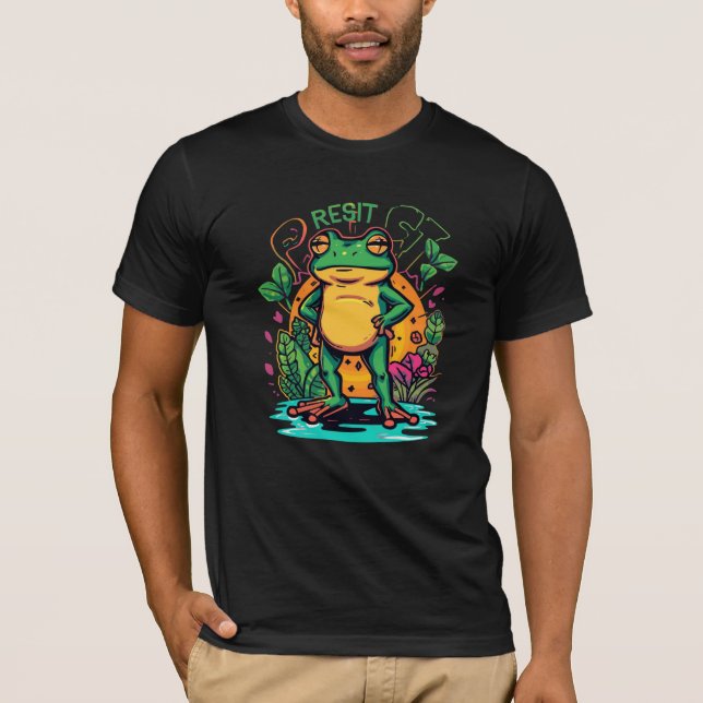Portland Frosch T-Shirt (Vorderseite)