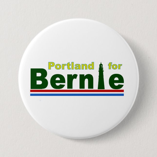 Portland für Bernie Button (Vorderseite)