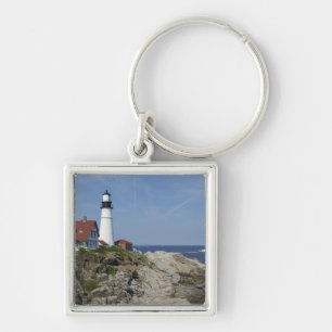 Portland Head Leuchtturm, Cape Elizabeth, Maine, Schlüsselanhänger