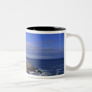 Portland Head Leuchtturm Maine Zweifarbige Tasse