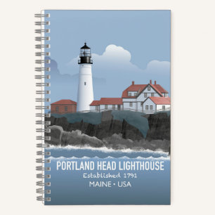 Portland Head Leuchtturm Notizbuch