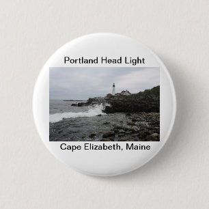 Portland Head Light Button