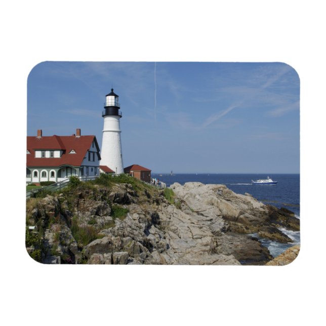 Portland Head Light, Cape Elizabeth, Maine, Magnet (Horizontal)