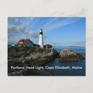 Portland Head Light, Cape Elizabeth, Maine Postkarte