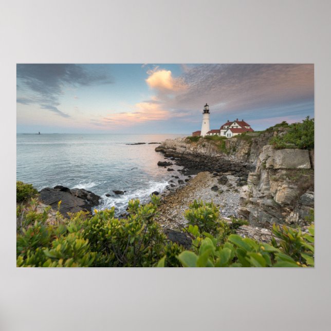 Portland Head Light | Cape Elizabeth, ME Poster (Vorne)