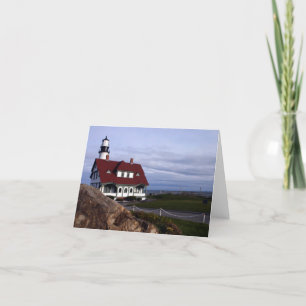 Portland Head Light Dankeskarte