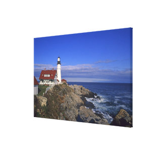 Portland Head Light Lighthouse Maine Leinwanddruck