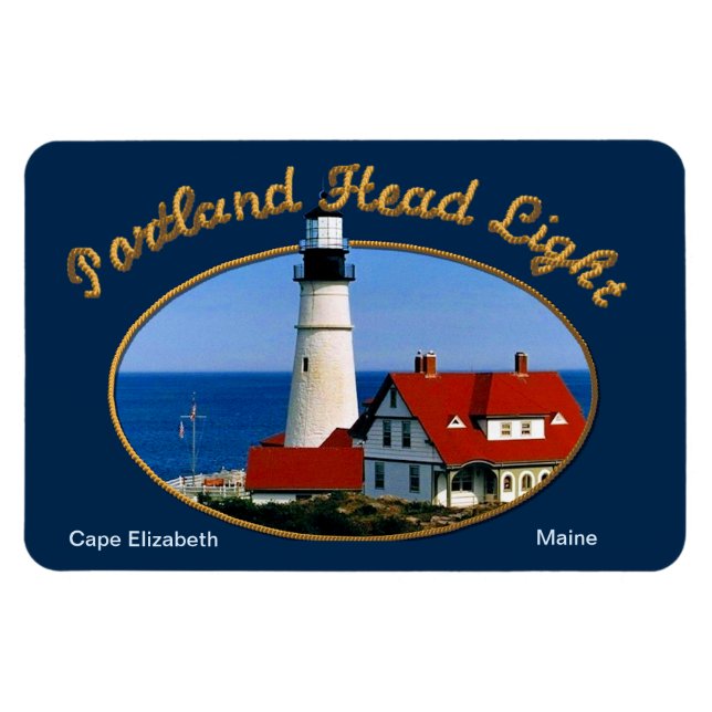 Portland Head Light Magnet (Horizontal)