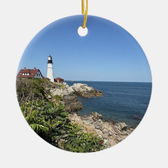 Portland Head Light Ornament (Vorne)