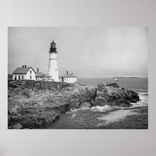 Portland Head Light Poster (Vorne)