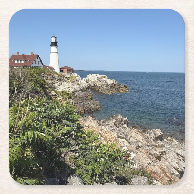 Portland Head Light Untersetzer (Vorderseite)