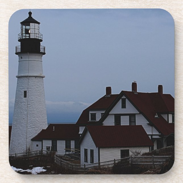 Portland Head Lighthou Untersetzer (Vorderseite)