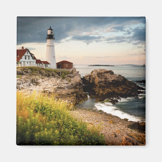 Portland Head Lighthouse | Cape Elizabeth, Me Magnet (Vorne)