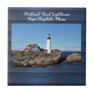 Portland Head Lighthouse Keramik Tile Fliese