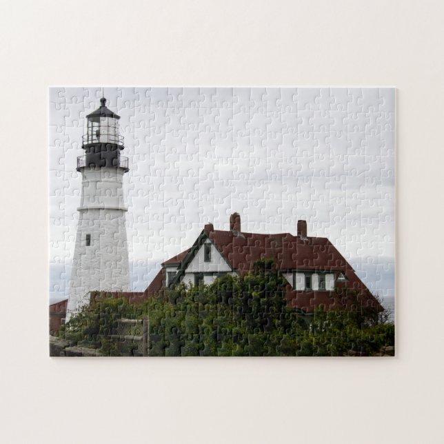 Portland Head Lighthouse Maine Fotografie (Horizontal)