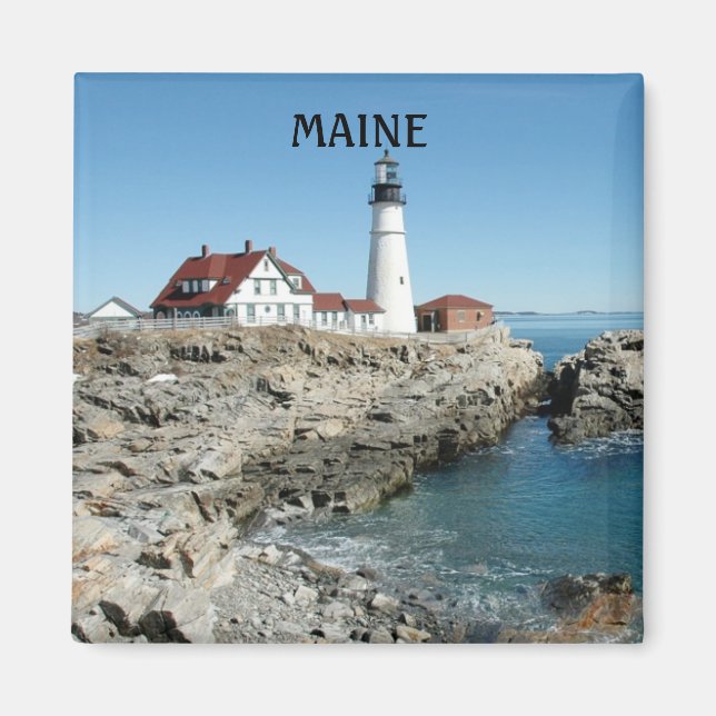 PORTLAND HEAD LIGHTHOUSE, MAINE MAGNET (Vorne)