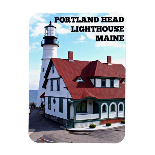 Portland Head Lighthouse, Maine Magnet (Vertikal)