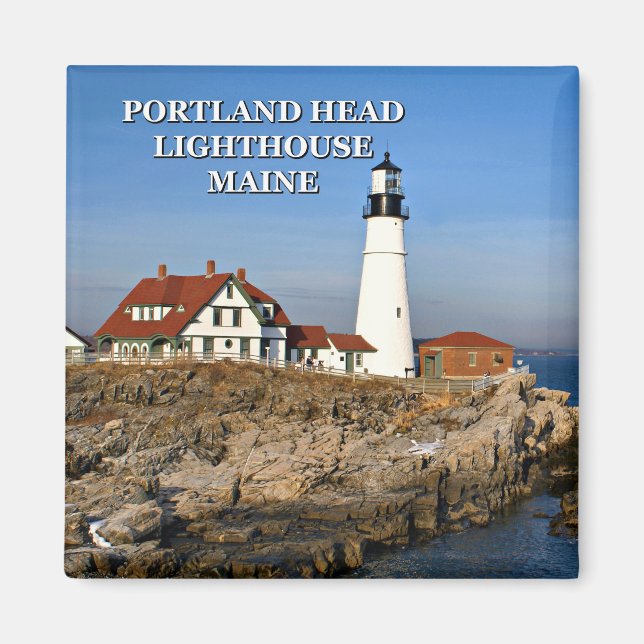 Portland Head Lighthouse, Maine Magnet (Vorne)