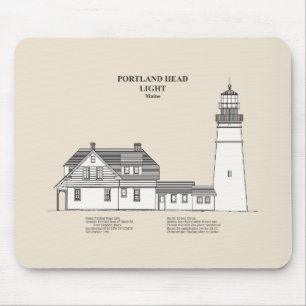 Portland Head Lighthouse - Maine - SBD Mousepad