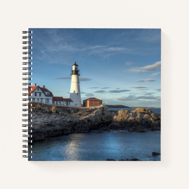 Portland Head Lighthouse Notizbuch (Vorderseite)