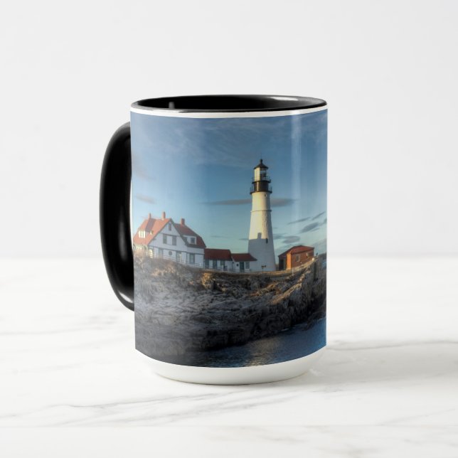 Portland Head Lighthouse Tasse (Vorderseite Links)